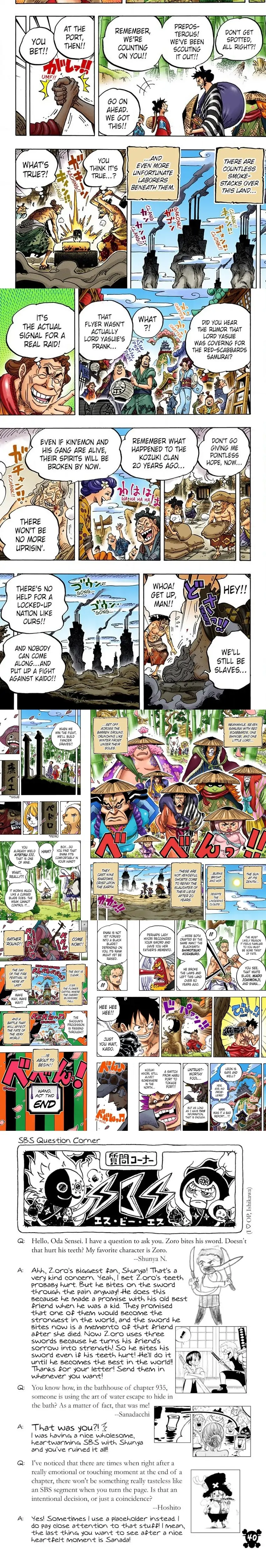 One Piece Digital Colored Chapter 955 image 4